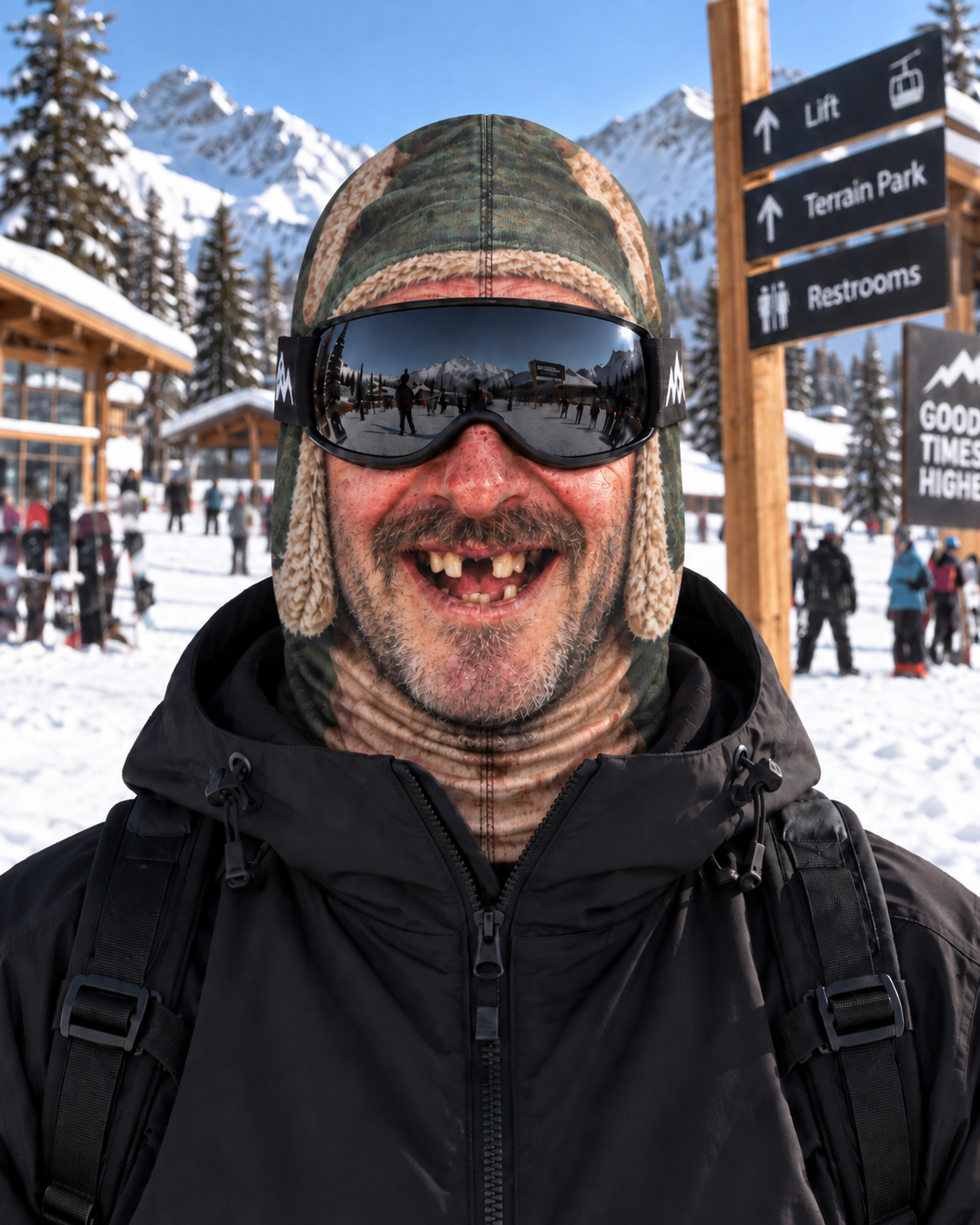 Christmas Ski Masks