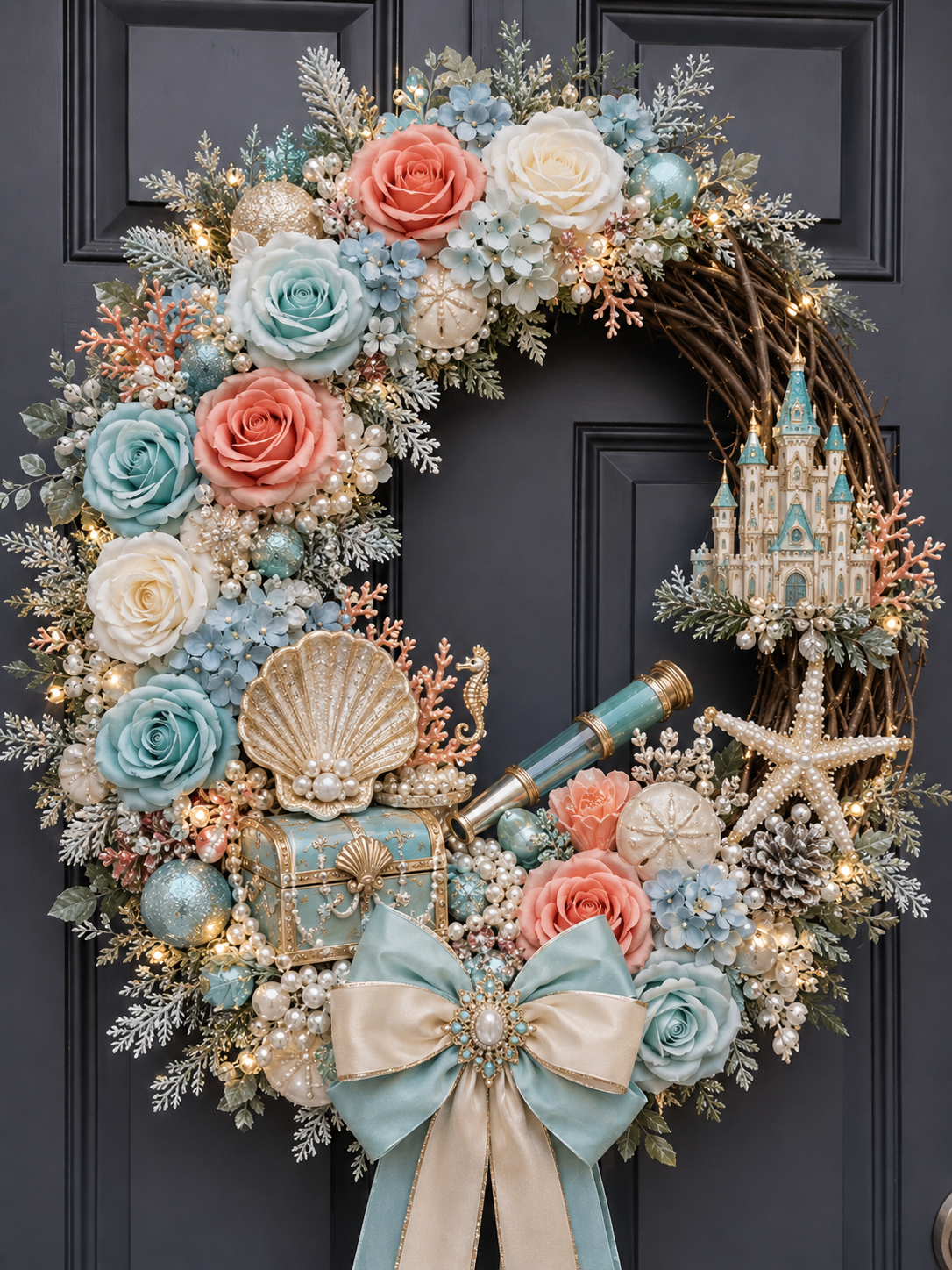 Princess Christmas Wreaths