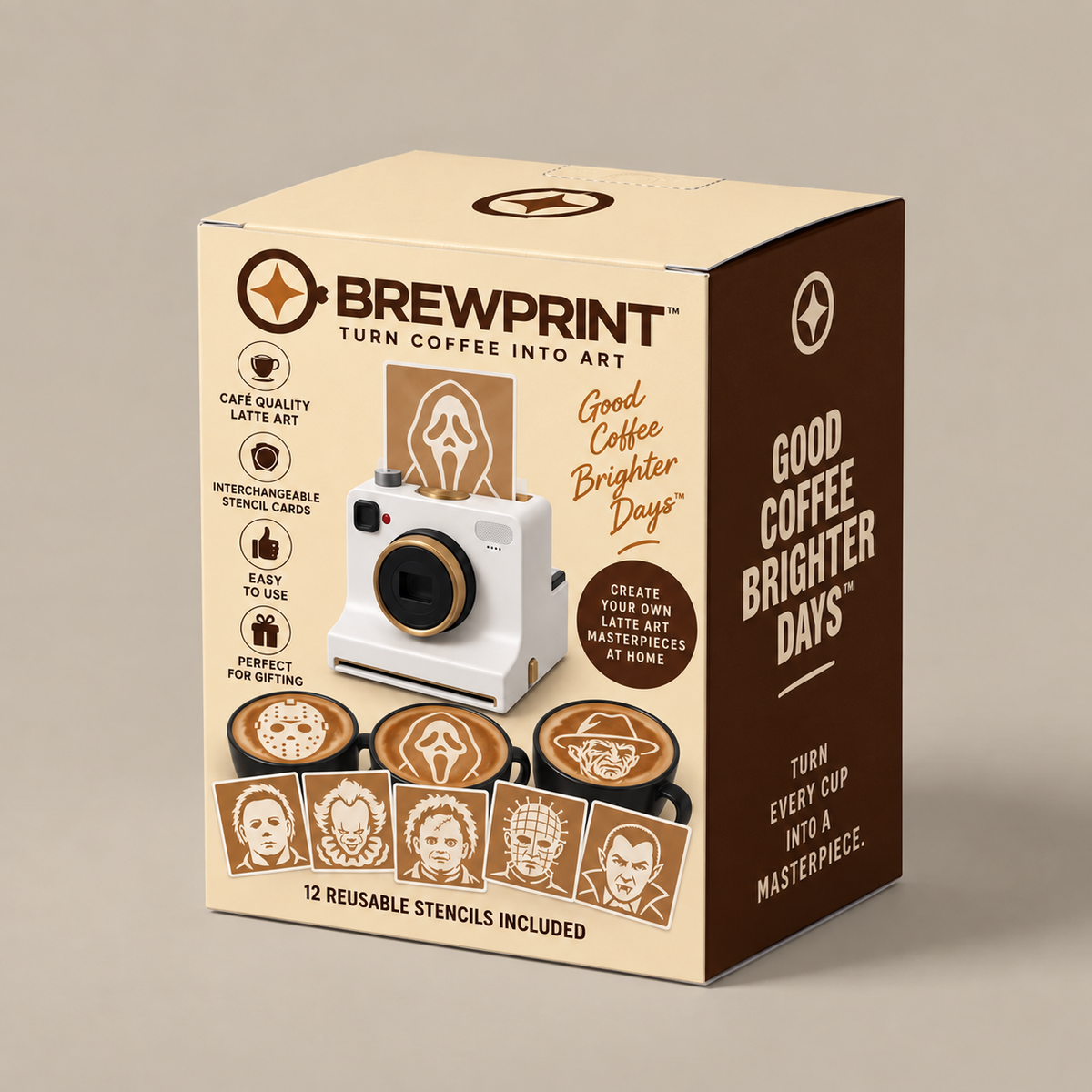 Horror Coffee Art Printer
