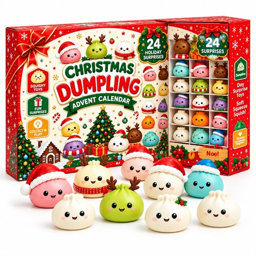 Christmas Dumpling Squishy Advent Calendar