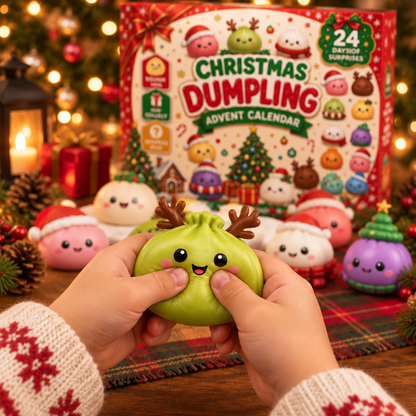 Christmas Dumpling Squishy Advent Calendar