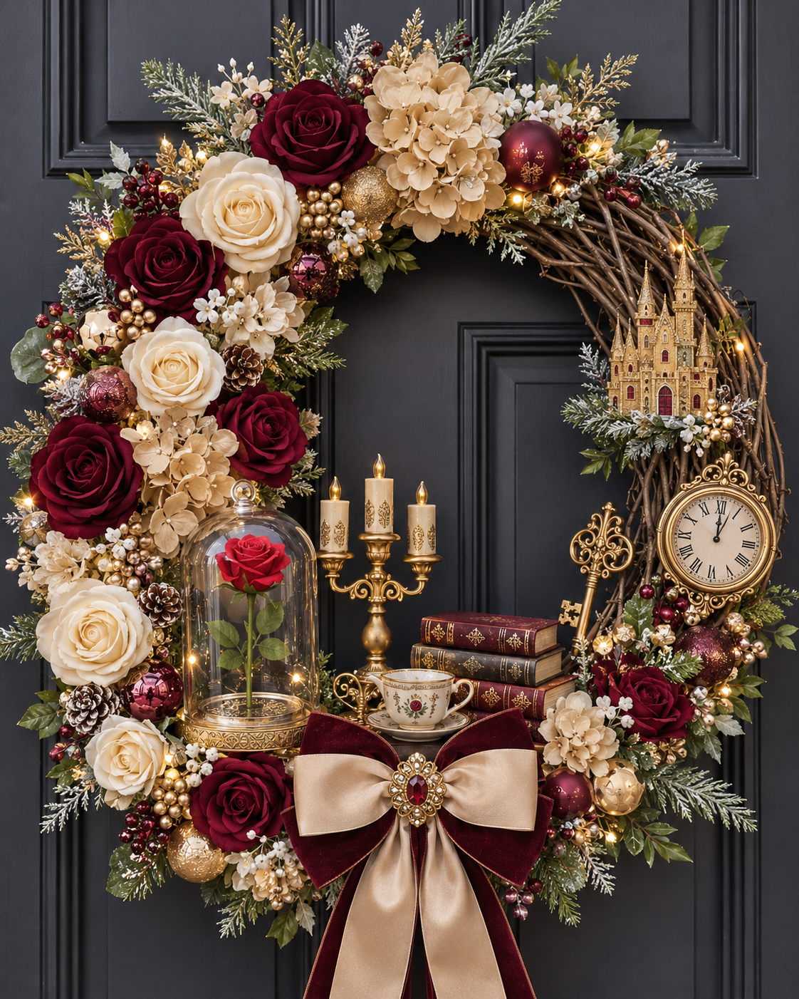 Princess Christmas Wreaths