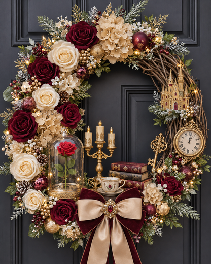 Princess Christmas Wreaths